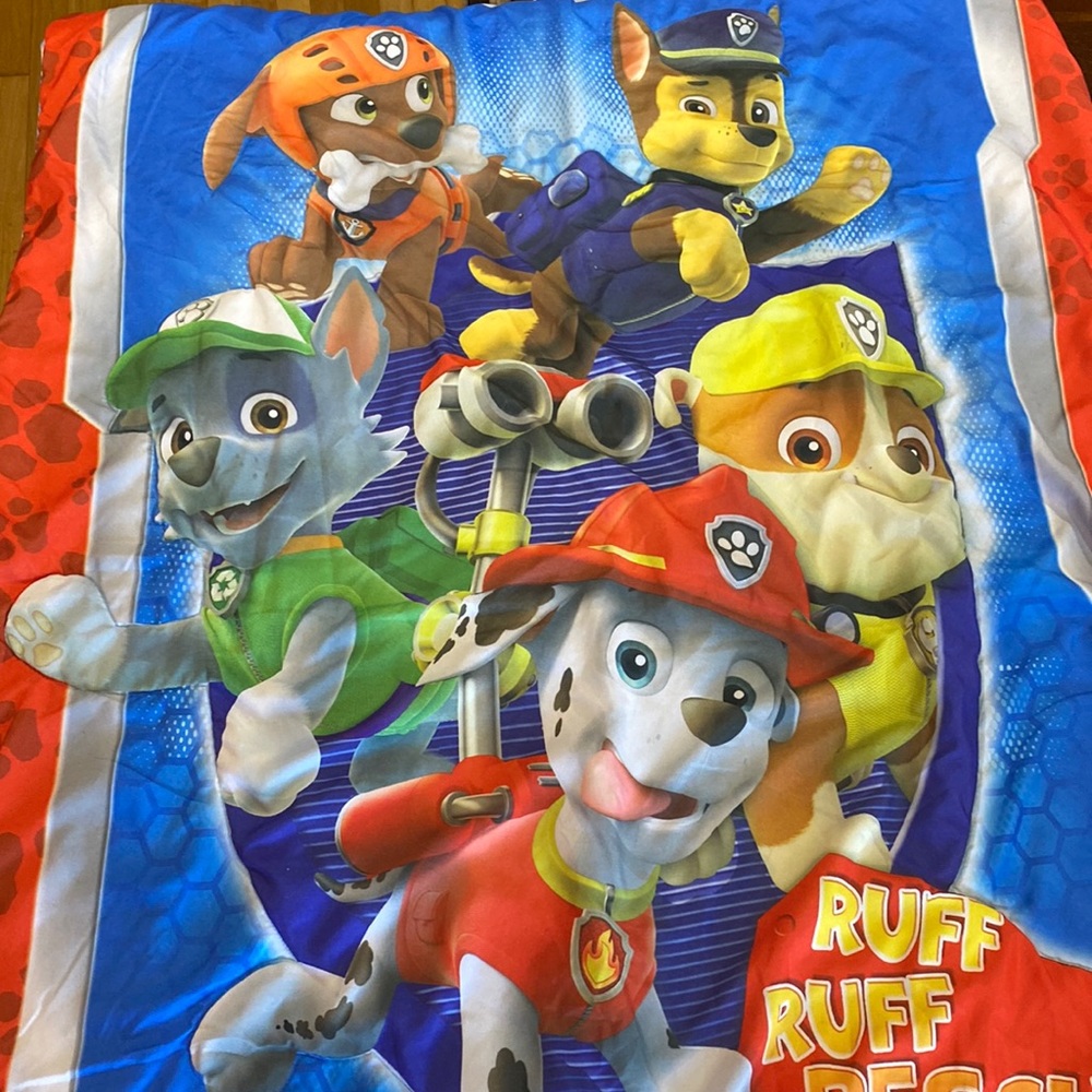 Paw Patrol toddler bedding set